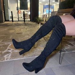 Black Gem Boots