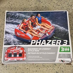 Bass Pro Shop Phaser 3 Person Portable Tube $75 Brand New 