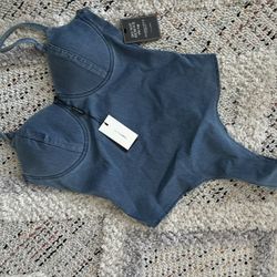 Denim Bodysuit