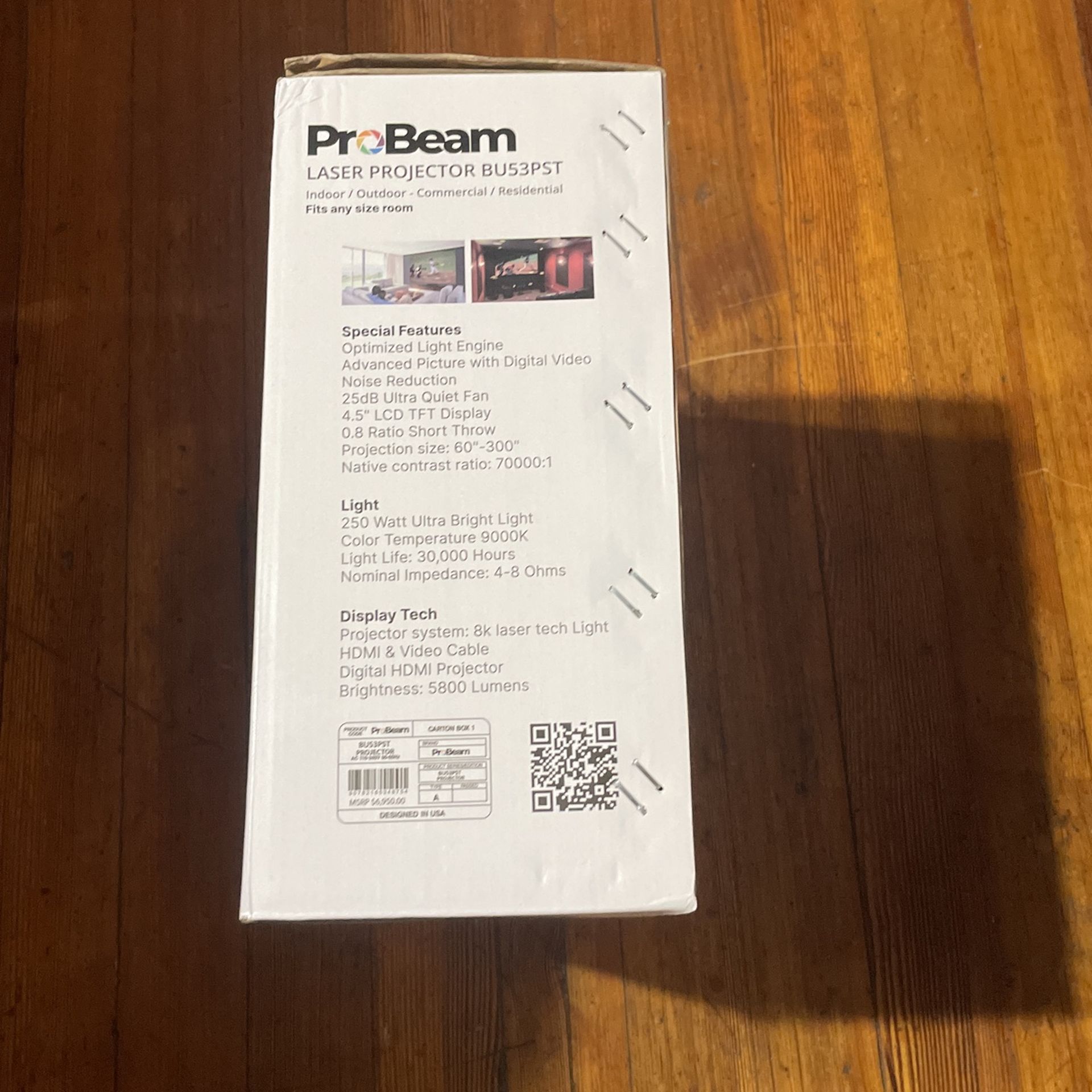 Probeam Laser Projector BU53PST Opened Not Used