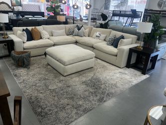 MODULAR SECTIONAL 5PC+ OTTOMAN