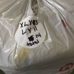 Bag Of Blank Shirts- Lg & XLg (14 Total) 