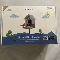 Smart Bird Feeder with Camera Solar Powered