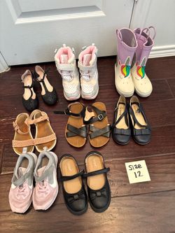 Size 12 girls’ shoes