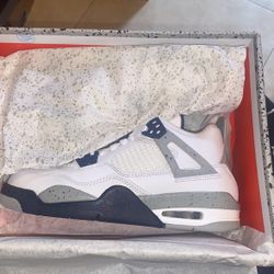 Jordan 4 “midnight Navy” Size 5.5Y Or 7 Women’s 