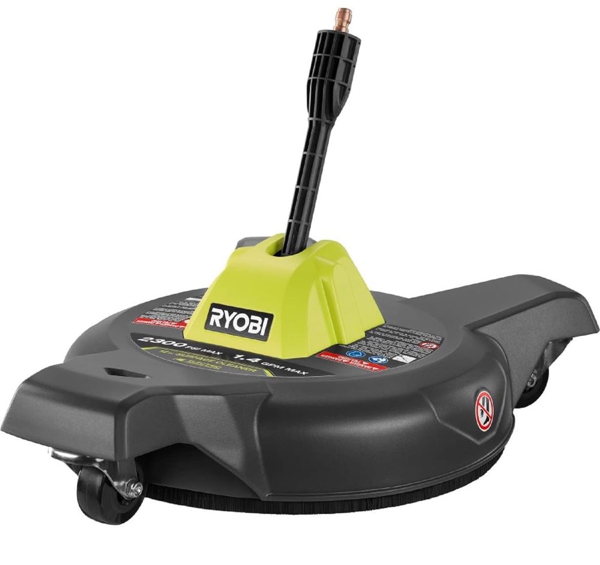 Brand new RYOBI 12 in. 3100 PSI Electric Pressure Washer Surface Cleaner with Caster Wheels