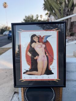 Vintage 1991 The Bettie Pages Annual limited-edition print by Greg Theakston / Pure Imagination.
