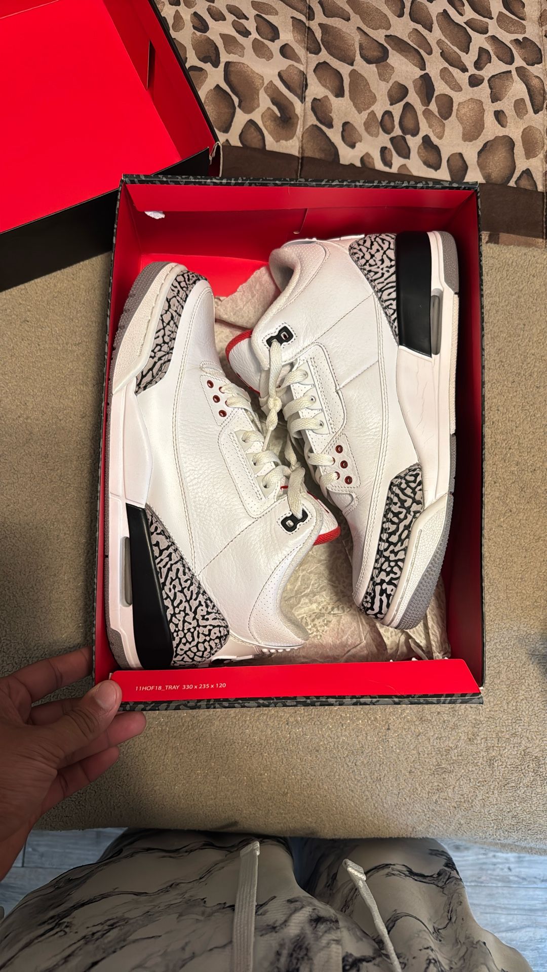 Nike Air Jordan 3 ‘88 Retro White Cement