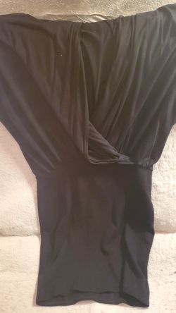 Banana Republic Black Dress***(( slim skirt blouse top Dress