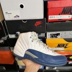 Jordan French Blue 12s size 10.5 USED But Clean