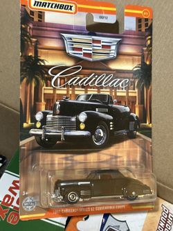 2021 Matchbox Cadillac #6 1941 Cadillac® Series 62 Convertible Coupe BLACK | FSC