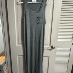 EUC CJLA Dress Maxi Dress Size Medium Striped 