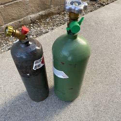 Oxygen And Acetylene Tank For Hvac 