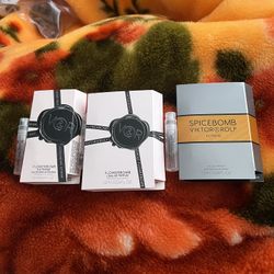 Viktor & Rolf Flowerbomb Spice bomb 3PC Perfume sample Set