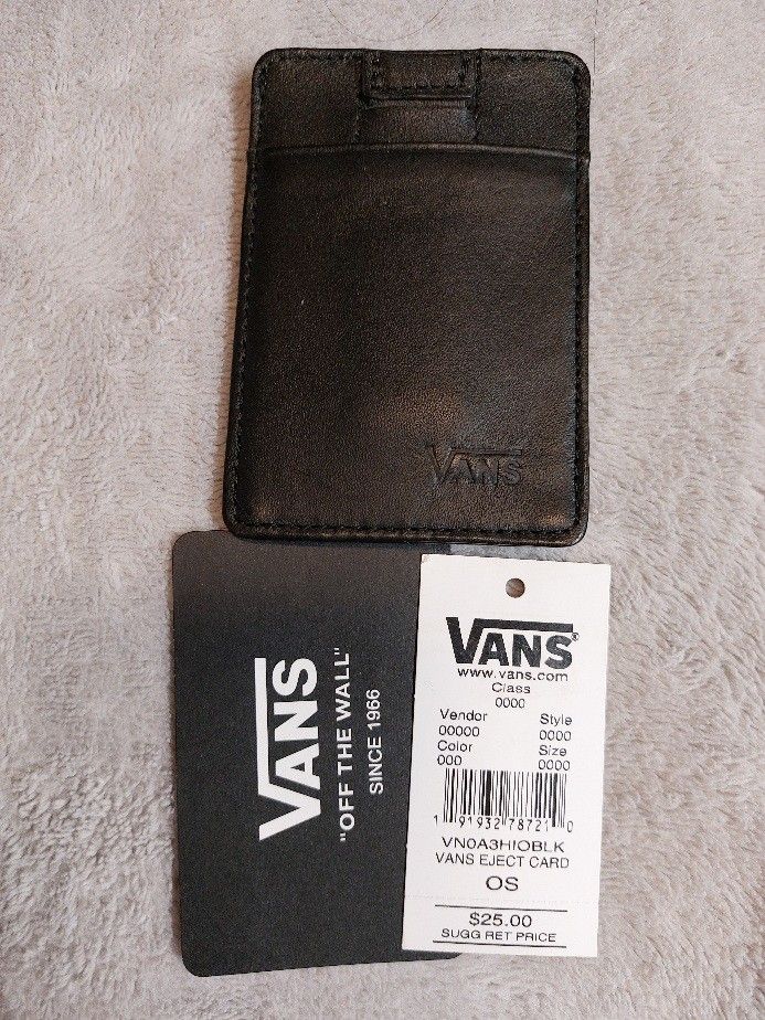 Vans Eject Card Holder Minimalistic. New