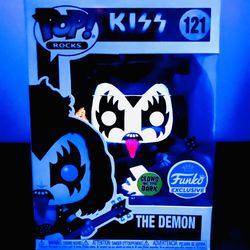 Kiss⚡️Glow Demon Funko Pop! 
