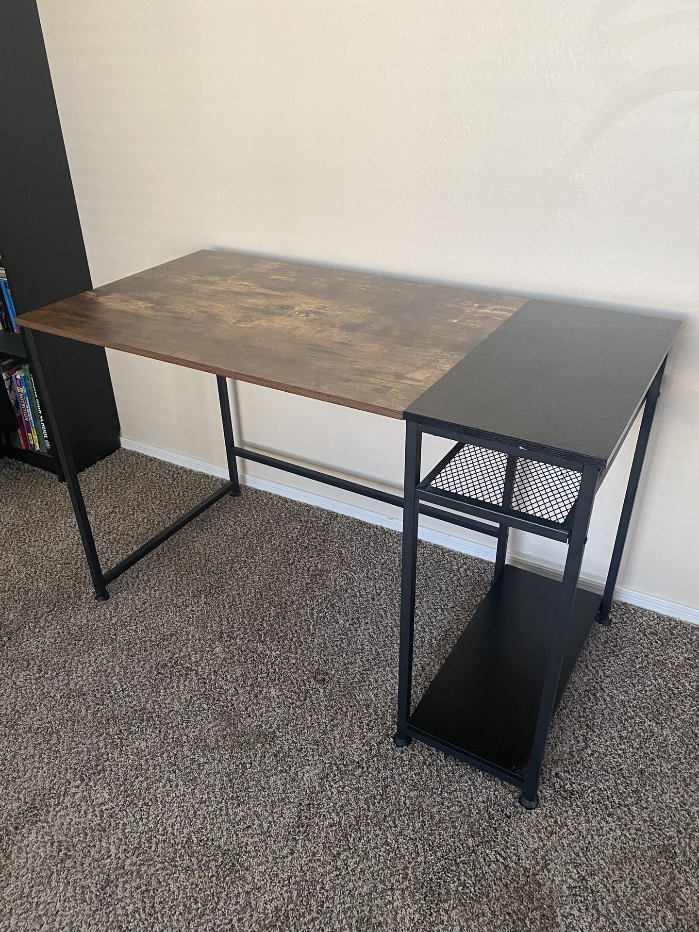 Office Desk w/ Built-in Computer Stand
