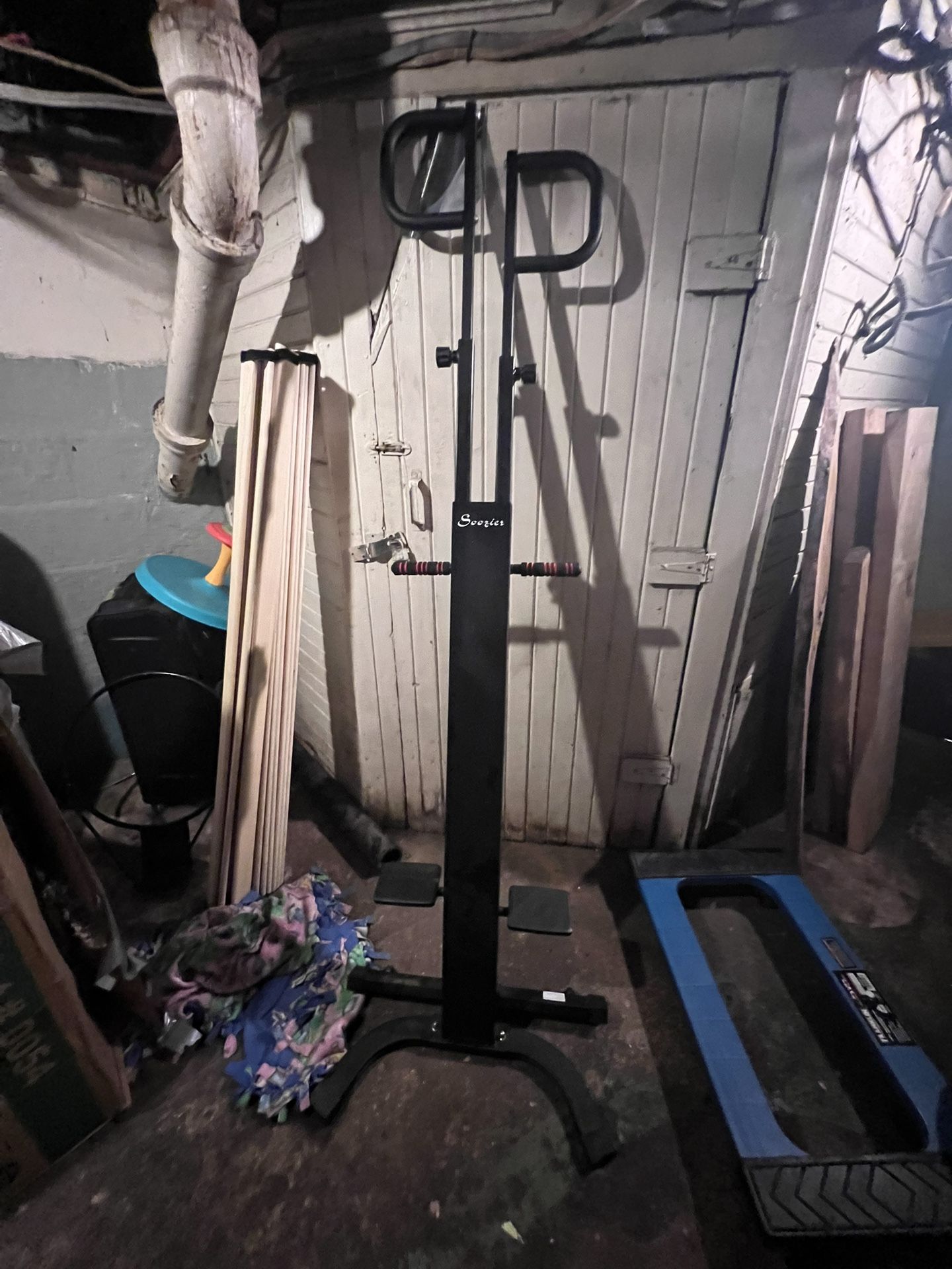 Foldable Vertical Climber Exercise Machine