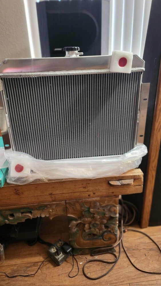 3 ROW Aluminum Radiator 1(contact info removed) Jeep CJ