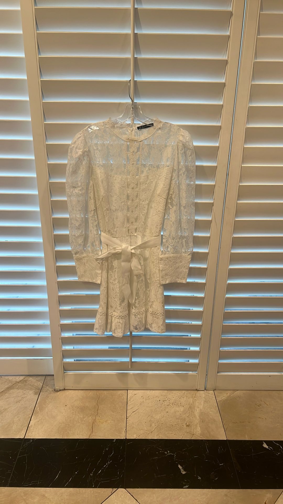 White Lace Dress
