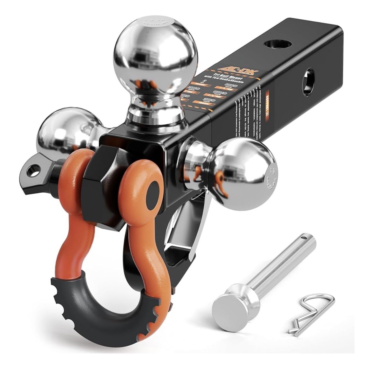 Trailer Hitch Tri-Ball Hitch Mount