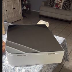 White Wall Jewelry Mirror Cabinet