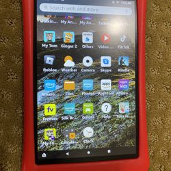 Amazon Fire HD 8 with Kids Case