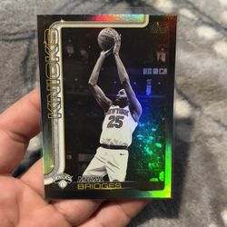 Mikal Bridges Blackout Card 