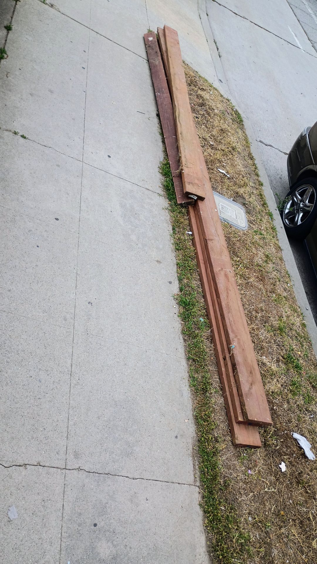 FREE 2x6 pressure treated wood boards