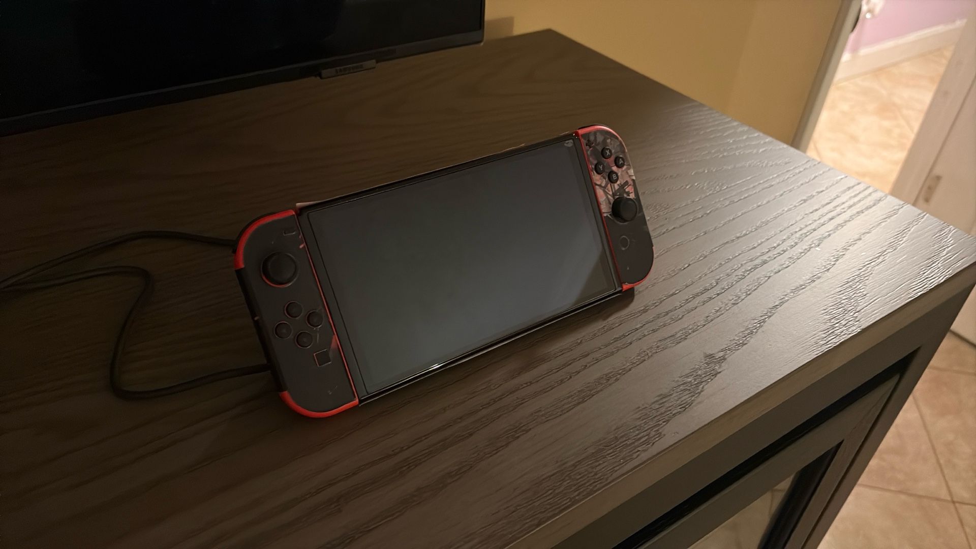 Nintendo Switch ( Red Mario Addition)