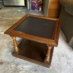 2 Used End Tables/ Sold As Is/ Both For $25
