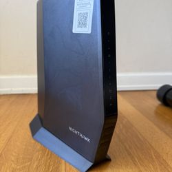 NETGEAR Nighthawk WiFi 6 Cable Modem Router – Super Fast Speed & Excellent Coverage! (Like New)