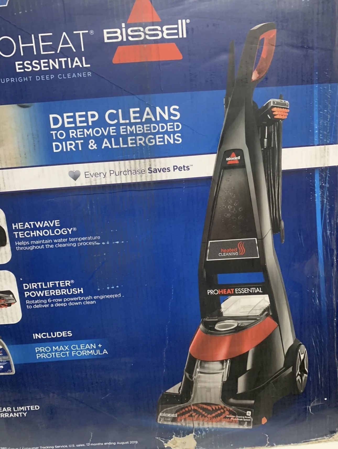 Bissell 1887 ProHeat Essential Upright Deep Cleaner - Main Image