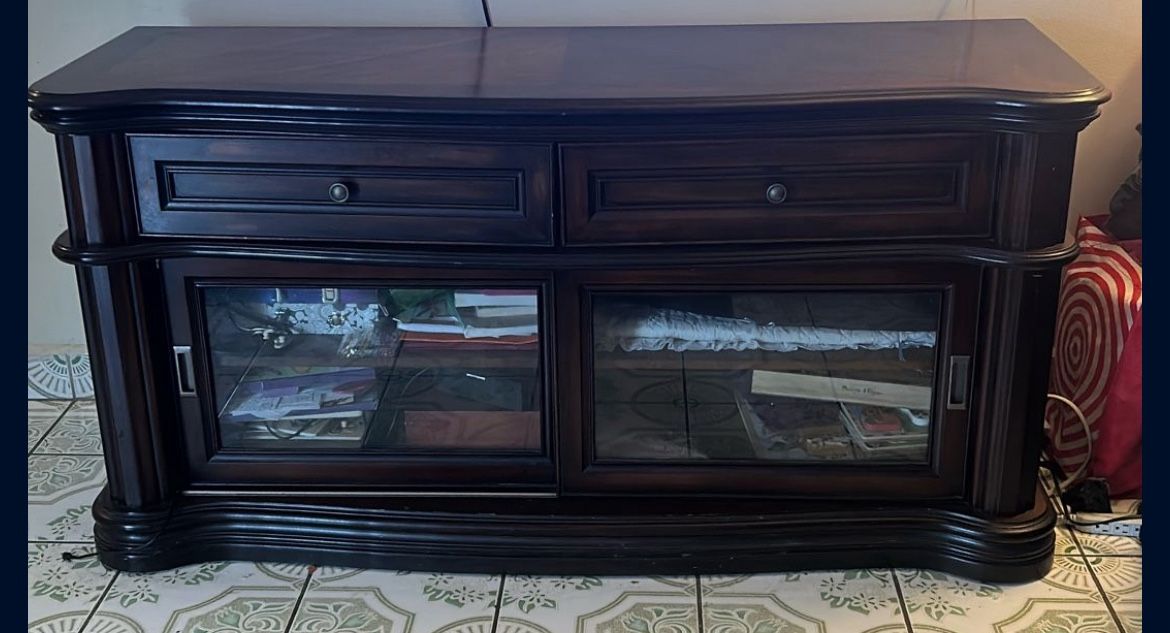 Solid Wood Tv Stand