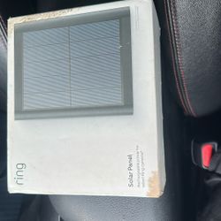 Ring Solar Panel 