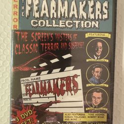 The Fearmakers Collection (DVD, 3-Disc Set, Elite Entertainment) NEW / SEALED