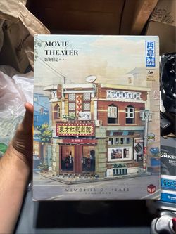 ZHEHAO movie Theater MINI building Block Set Model 613027 From Memories Of Years