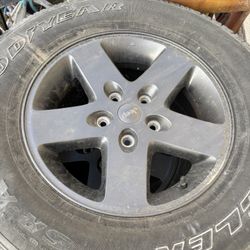 Jeep Wrangler Stock Wheels
