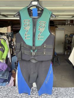 Wet suit vest and hoodie