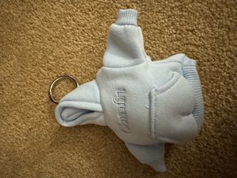 Comfort squishy stress ball hoodie with keychain