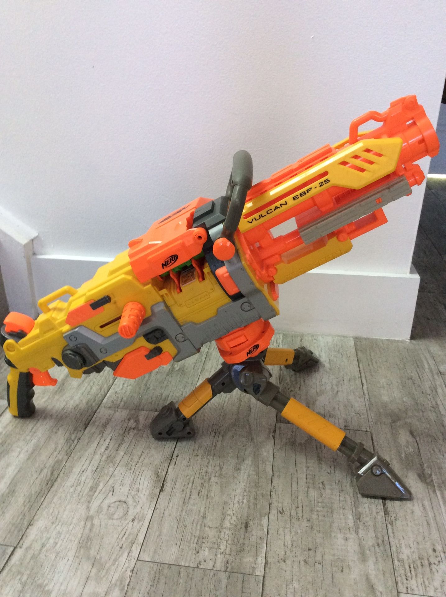 Nerf Gun Vulcan EBF-25 dart blaster with Detachable Tripod Stand. for Sale  in Miami, FL - OfferUp