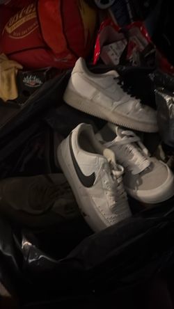 Bag of Nike shoes