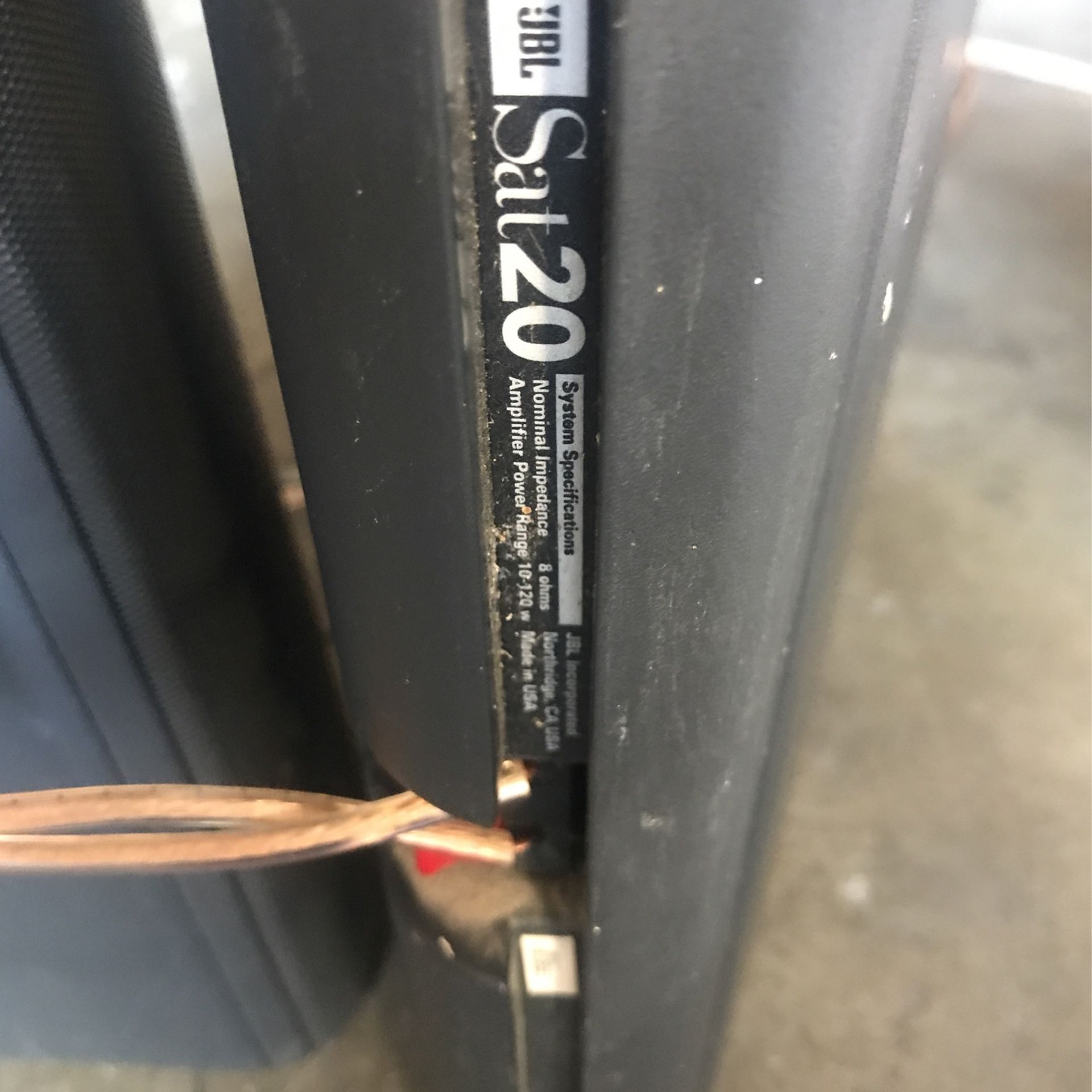 Jbl Sat 20 120 Watts for Sale in Anaheim, CA OfferUp