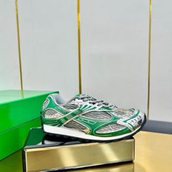 Bottega Veneta Dark Green Orbit Sneaker Multiple Sizes