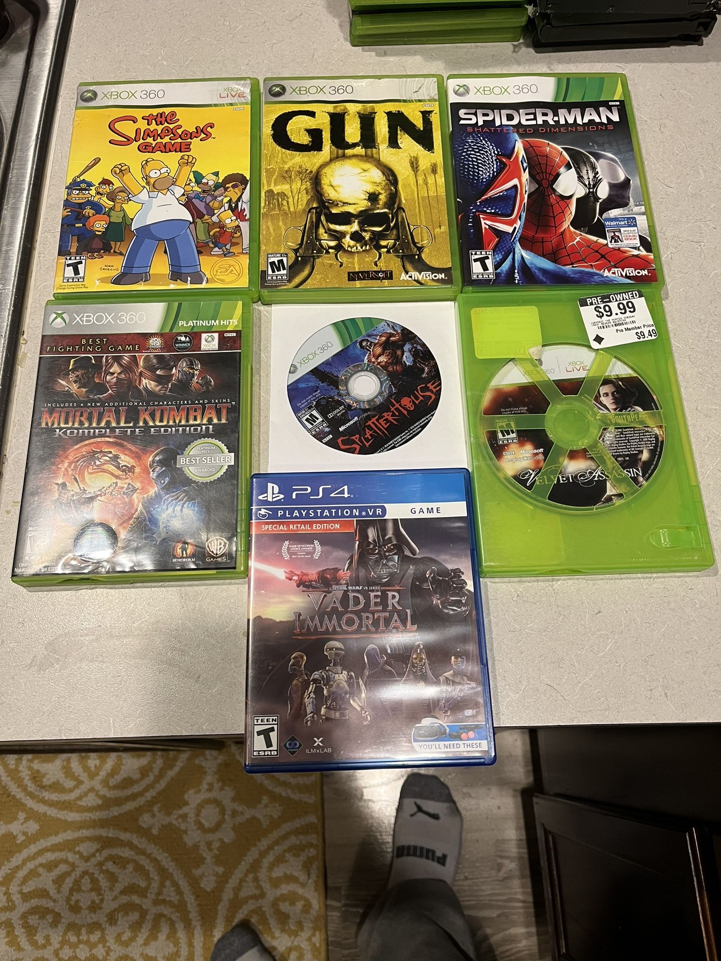 Xbox 360 Games, PS4