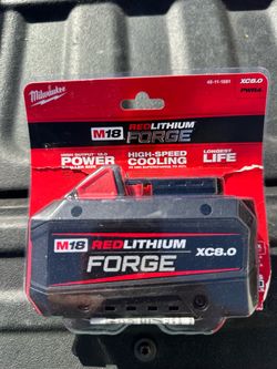 Milwaukee M18 REDLITHIUM FORGE XC8.0 Battery