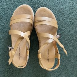 Lucky Brand Leather Sandals