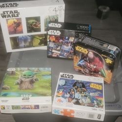 Star Wars Puzzle Collectiom All NEW