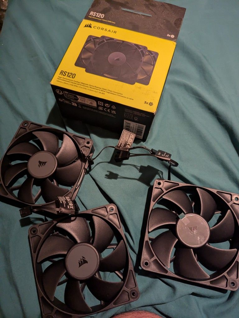 Corsair RS120 PC FANS 3 120MM NON RGB