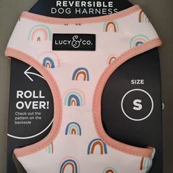 Lucy And Co. Dog Harness New!! Reversible Size Small